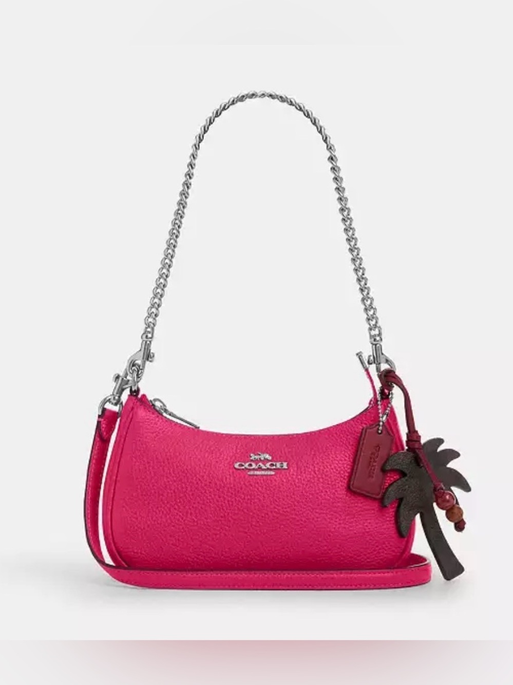COACH Teri Mini Crossbody Bag With Palm Tree Charm NWT